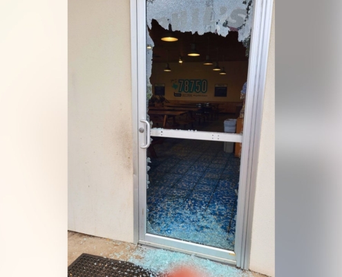 String of burglaries in North Austin causes one small businesses to go cashless