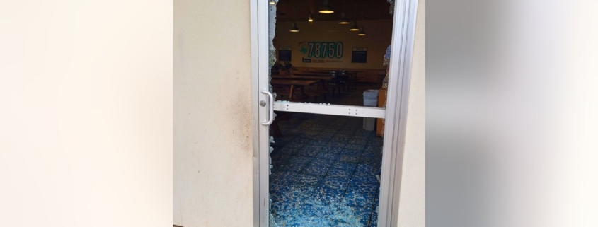 String of burglaries in North Austin causes one small businesses to go cashless
