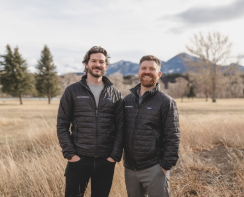 Tom Quigley (left) and Kevin Webb (right) are the co-founders of Superorganism.