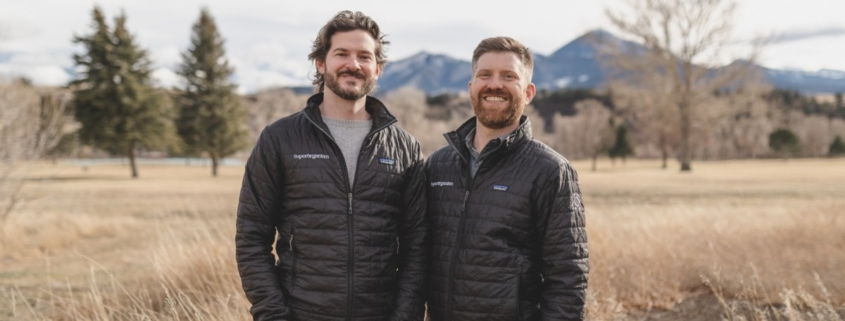 Tom Quigley (left) and Kevin Webb (right) are the co-founders of Superorganism.